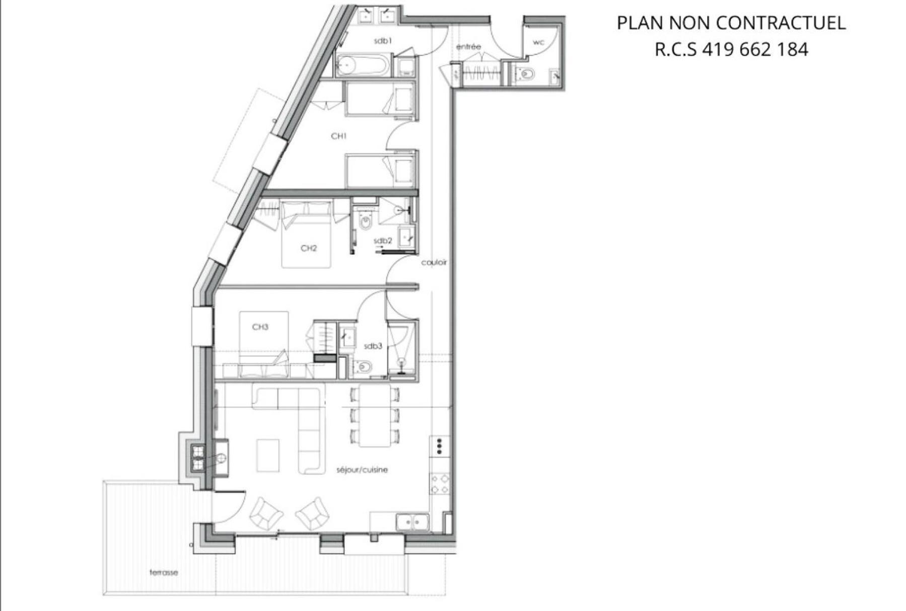 Les Chalets Du Cheval Noir - Appartement Neuf 4 Pieces 8 Personnes Avec Vue La Vallee Mae-2174 Saint-Martin-de-Belleville Eksteriør bilde